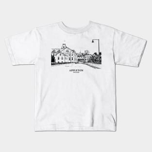 Appleton - Wisconsin Kids T-Shirt